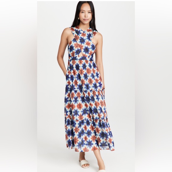 Banjanan Dresses & Skirts - Banjanan Harper Maxi Criss Cross Cutout Dress